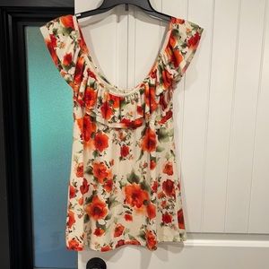 Ruffle tank